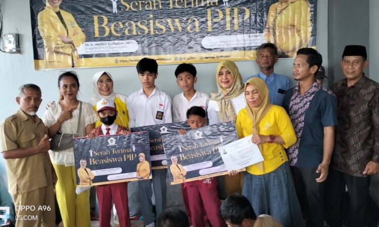Hetifah Salurkan 3.600 Beasiswa PIP di Balikpapan Timur