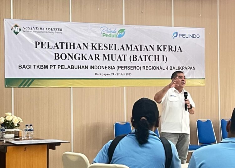 Pelindo Regional 4 Bekali TKBM Balikpapan Ilmu K3