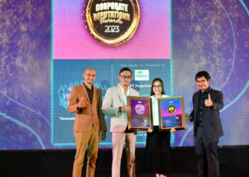 Mantap !!! Pegadaian Raih Penghargaan Corporate Reputation Awards 2023