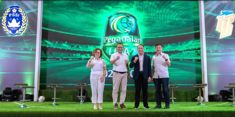 Kompetisi Liga Dua Resmi Diluncurkan, Pegadaian Jadi Sponsor Utama