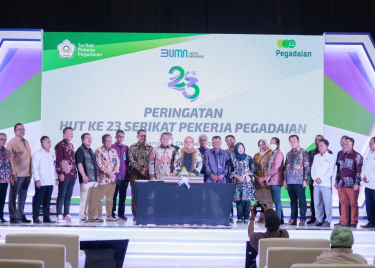 Genap Berusia 23 Tahun, Serikat Pekerja Pegadaian Siap Hadapi Segala Bentuk Tantangan dan Persaingan
