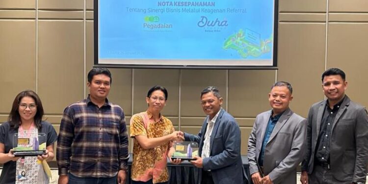 Perluas Sinergi, Pegadaian Jalin Kerjasama dengan Duha Syariah