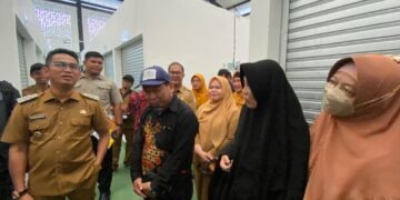 Pembangunan Kembali Blok A dan B Pasar Klandasan Rampung
