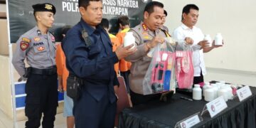 Polresta Balikpapan Tangkap 75 Tersangka Narkoba dalam Tiga Bulan Terakhir