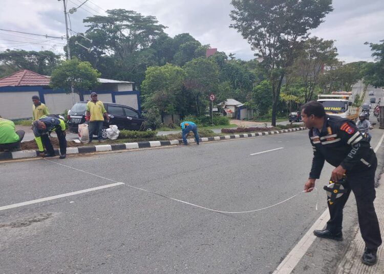 Truk Tronton Tabrak Pemotor Hingga Tewas di Balikpapan