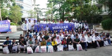 Komunitas Bergerak Pertamina Balikpapan Gelar Belanja Lebaran bersama 50 Anak Yatim dan Dhuafa