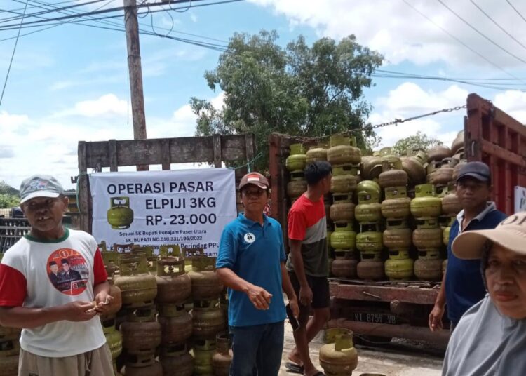 Penuhi Kebutuhan LPG 3 Kilo ke Masyarakat Jelang Idulftiri, Pertamina Gelar Operasi Pasar di PPU