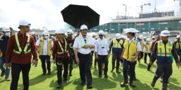 Menko Marves Tinjau Progres Pembangunan Jalur Logistik dan Persiapan Upacara HUT ke-79 RI