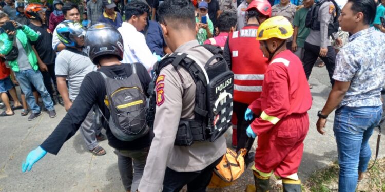 Mayat Pria Tanpa Identitas Ditemukan di Parit Jalan Ahmad Yani Balikpapan