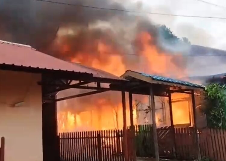 Empat Rumah Terbakar di Margomulyo