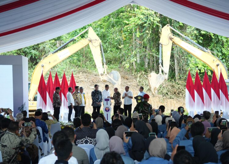 Presiden Jokowi Resmikan Pembangunan Kampus Program Doktor Internasional Universitas Gunadarma di Nusantara