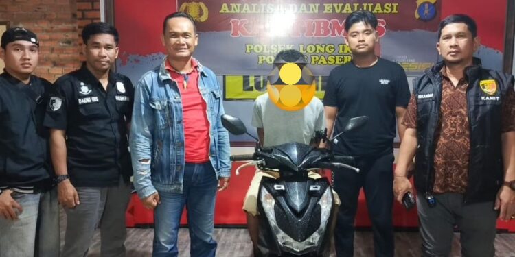 Pencuri Motor di Balikpapan Ditangkap di Long Ikis