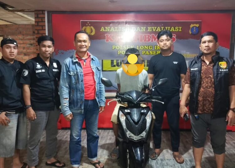 Pencuri Motor di Balikpapan Ditangkap di Long Ikis