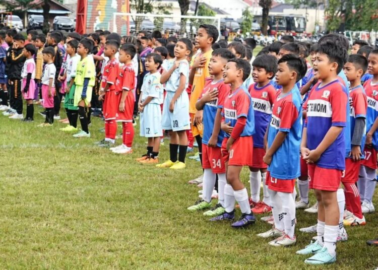 23 Tim Ramaikan Tournament Mini Soccer U-10 Piala Kapolda Kaltim Cup 2024