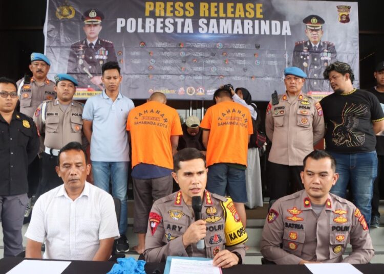 Tim Elang Unit Reskrim Polsek Samarinda Kota Ungkap Kasus Pencurian dengan Kekerasan