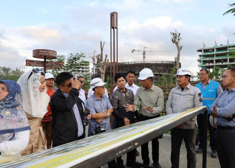 Pastikan Kesiapan HUT RI, OIKN dan Komisi VII DPR RI Tinjau Progres Pembangunan Infrastruktur Ketenagalistrikan