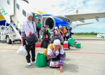 319 Jemaah Haji Asal Balikpapan Kembali Dari Tanah Suci