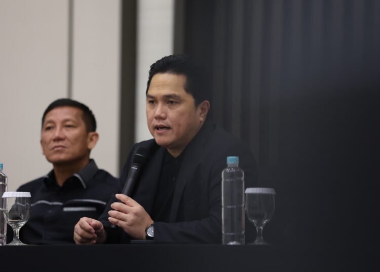 Erick Thohir Tegaskan Komitmen Memerangi Match Fixing