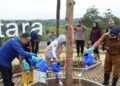 Kolaborasi Otorita IKN, SKK Migas, dan ENI Luncurkan Pembangunan Taman Buah Puspantara di Suko Mulyo