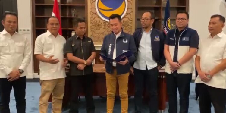 Rahmad Mas’ud Terima Dukungan Penuh dari Partai Nasdem untuk Pilkada 2024