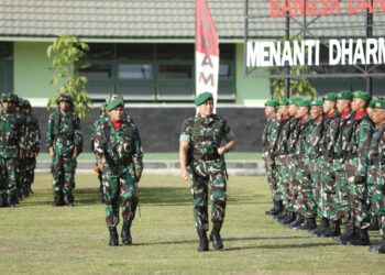 Latihan Dasar Militer untuk Komponen Cadangan Kodam VI/Mulawarman