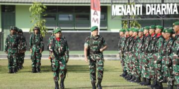 Latihan Dasar Militer untuk Komponen Cadangan Kodam VI/Mulawarman