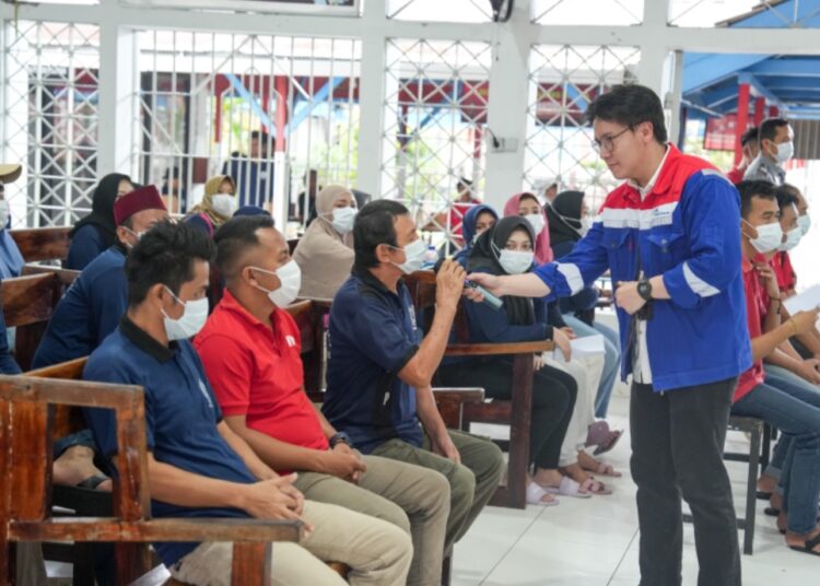 Sambangi Rutan Balikpapan, PT KPB Sosialisasikan Pengetahuan dalam Pemberantasan Penyakit Menular