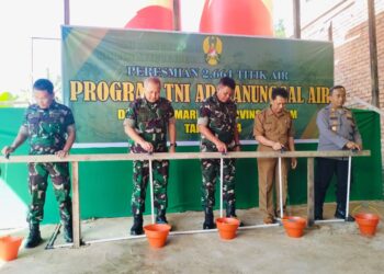 TNI Resmikan 2.664 Titik Air Bersih di Seluruh Indonesia, Upaya Strategis Menangani Krisis Air Bersih