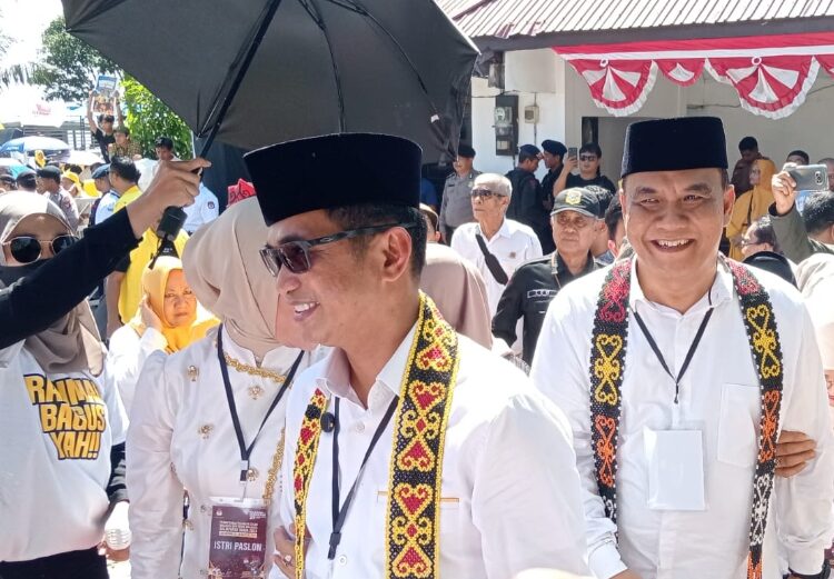 Rahmad Mas’ud dan Bagus Susetyo Pendaftar Pertama Bapaslon Pilkada Balikpapan 2024, Optimisme dan Ajakan Kampanye Damai