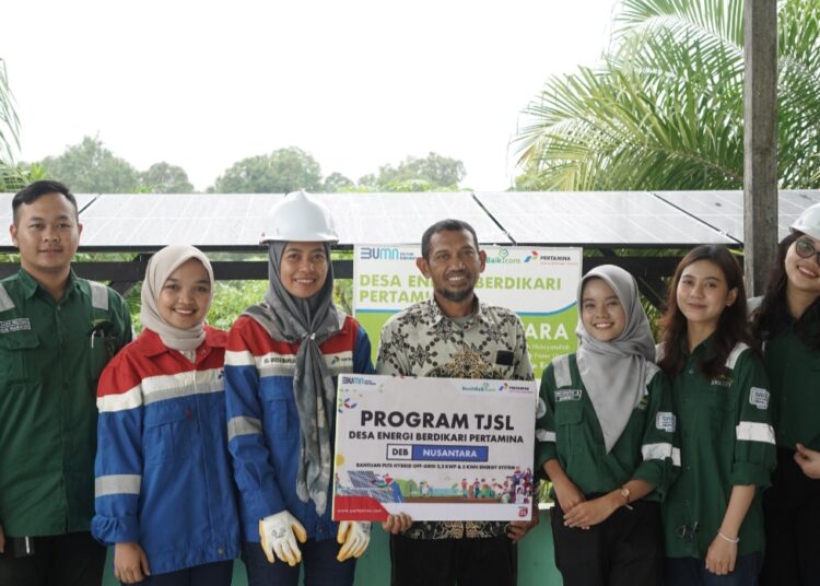 Pertamina NRE Dukung Program Green Pesantren dengan Pembangkit Listrik Tenaga Surya di Penajam Paser Utara