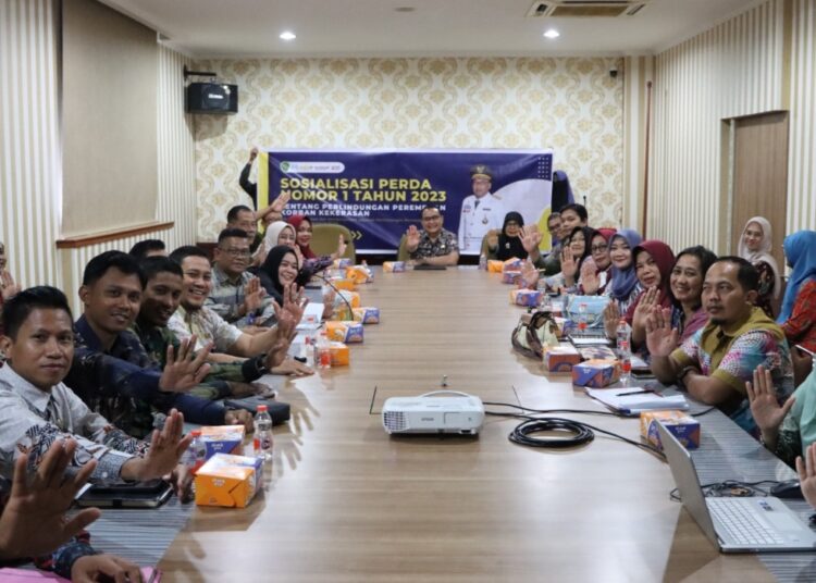Sosialisasi Peraturan Daerah (Perda) Nomor 1 Tahun 2023 tentang perlindungan perempuan korban kekerasan. (Foto : istimewa)