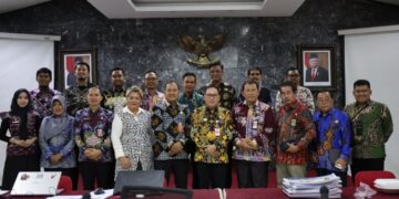 Laporan ini menjadi momen akhir bagi Makmur Marbun setelah 12 bulan menjabat sebagai Pj Bupati di wilayah Benuo Taka. (Foto : istimewa)