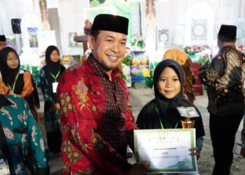Penutupan Musabaqah Tilawatil Quran (MTQ) ke-20 tingkat Kecamatan Babulu.(Foto : istimewa)