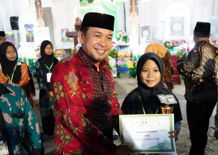 Penutupan Musabaqah Tilawatil Quran (MTQ) ke-20 tingkat Kecamatan Babulu.(Foto : istimewa)