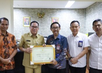 Pemerintah Kabupaten Penajam Paser Utara (PPU) meraih penghargaan dari Komisi Aparatur Sipil Negara (KASN). (foto : istimewa)