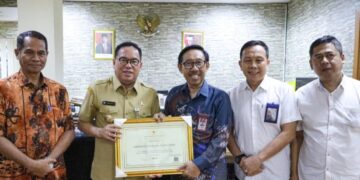 Pemerintah Kabupaten Penajam Paser Utara (PPU) meraih penghargaan dari Komisi Aparatur Sipil Negara (KASN). (foto : istimewa)