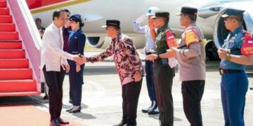 Presiden Jokowi Tiba di Balikpapan, Persiapan Penuh Menyambut Rapat Kabinet di IKN