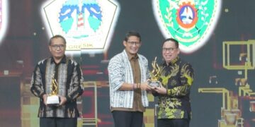 PPU mendapatkan apresiasi sebagai daerah peduli inovasi ekonomi kreatif dan pariwisata dalam peringatan Hari Ulang Tahun ke-13 Kompas TV. (Foto : istimewa)