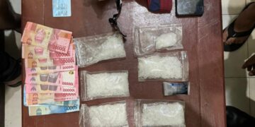 Dua Kurir Narkotika di Wilayah Perbatasan Dibekuk, 553 Gram Sabu Disita