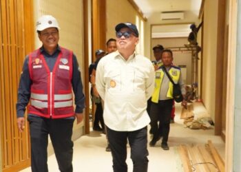 Makmur Marbun menyampaikan rasa bangga dan syukur atas kemajuan pesat pembangunan Bandara VVIP Ibu Kota Nusantara (IKN). (Foto : istimewa)