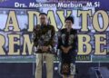 Makmur Marbun bersama istri. (Foto : istimewa)