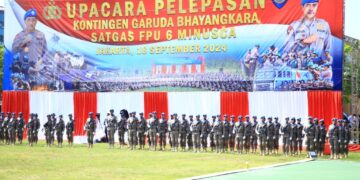 Ikut Jaga Perdamaian Dunia, Polri Kembali Kirim Satgas FPU ke Afrika Tengah