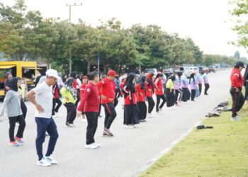 Car Free Day (CFD) yang digagas oleh Penjabat (Pj) Bupati sebelumnya tetap berlanjut. (Foto : istimewa)