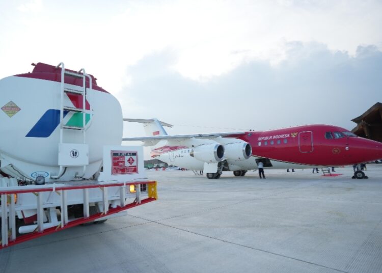 Pengisian Avtur Perdana di Bandara IKN, Pertamina Jamin Pasokan Terpenuhi