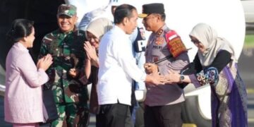 Jokowi Hadiri Nusantara TNI Fun Run di IKN