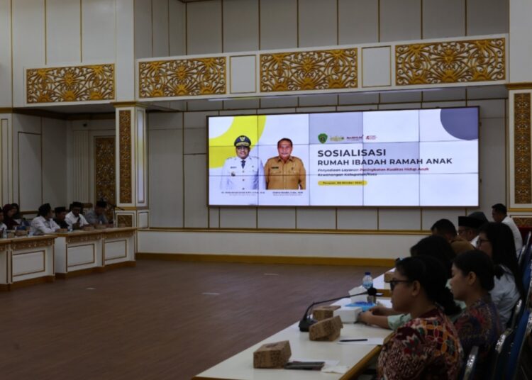 Penajam Paser Utara (PPU) memperkenalkan konsep Rumah Ibadah Ramah Anak (RIRA). (Foto : istimewa)