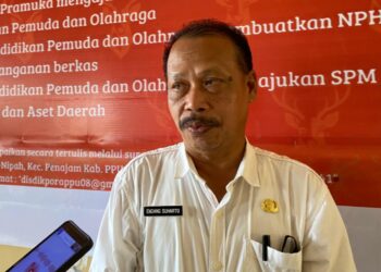 Kepala Bidang Pemuda dan Olahraga Dinas Pendidikan, Pemuda, dan Olahraga (Disdikpora) PPU, Endang Suharto. (Foto : istimewa)