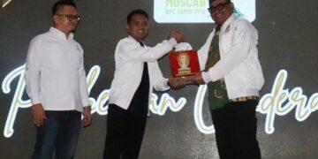 Zainal Arifin, membuka Musyawarah Cabang (Muscab) ke-IV Himpunan Pengusaha Muda Indonesia (HIPMI) PPU. (Foto : istimewa)