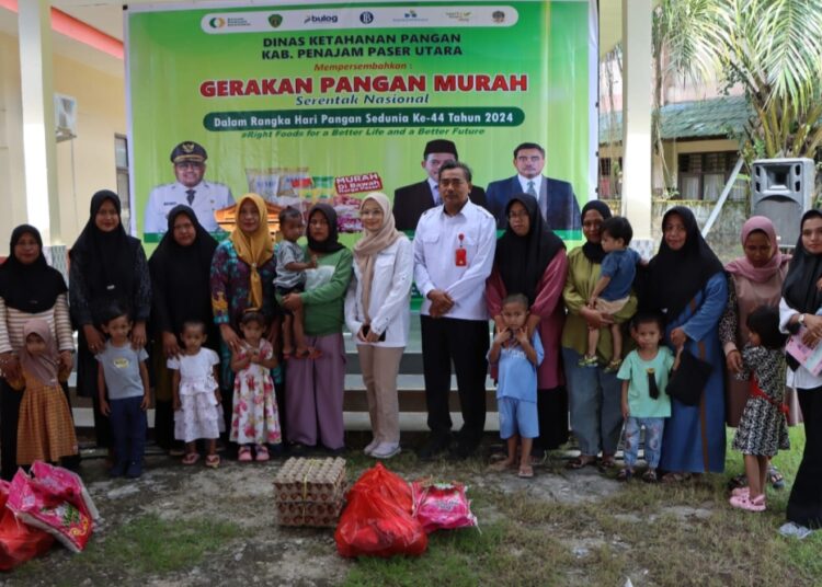 Gerakan pangan murah PPU. (Foto : istimewa)