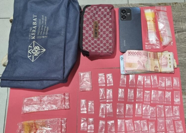 Polres Kutai Barat Ungkap Kasus Narkoba, Sita 44 Paket Sabu dari Tangan Pengedar